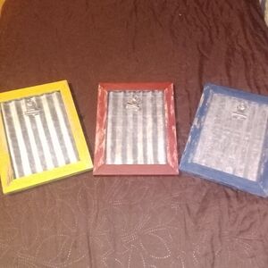 Set of Three Rustic Clipboards Picture Frames